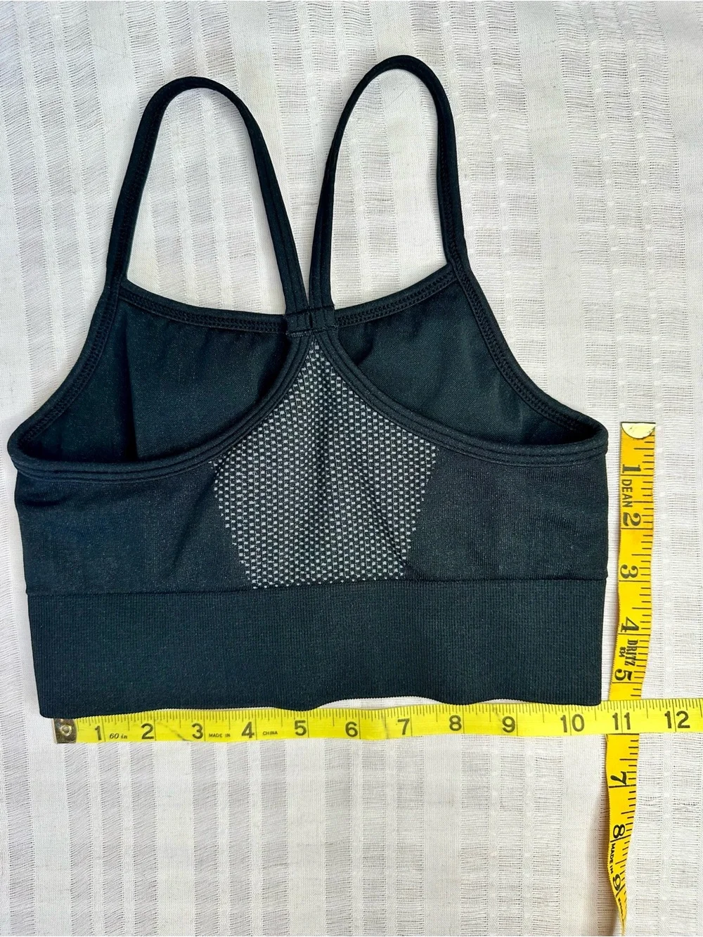 Nike Dri-FIT Black Seamless Sports Bra
